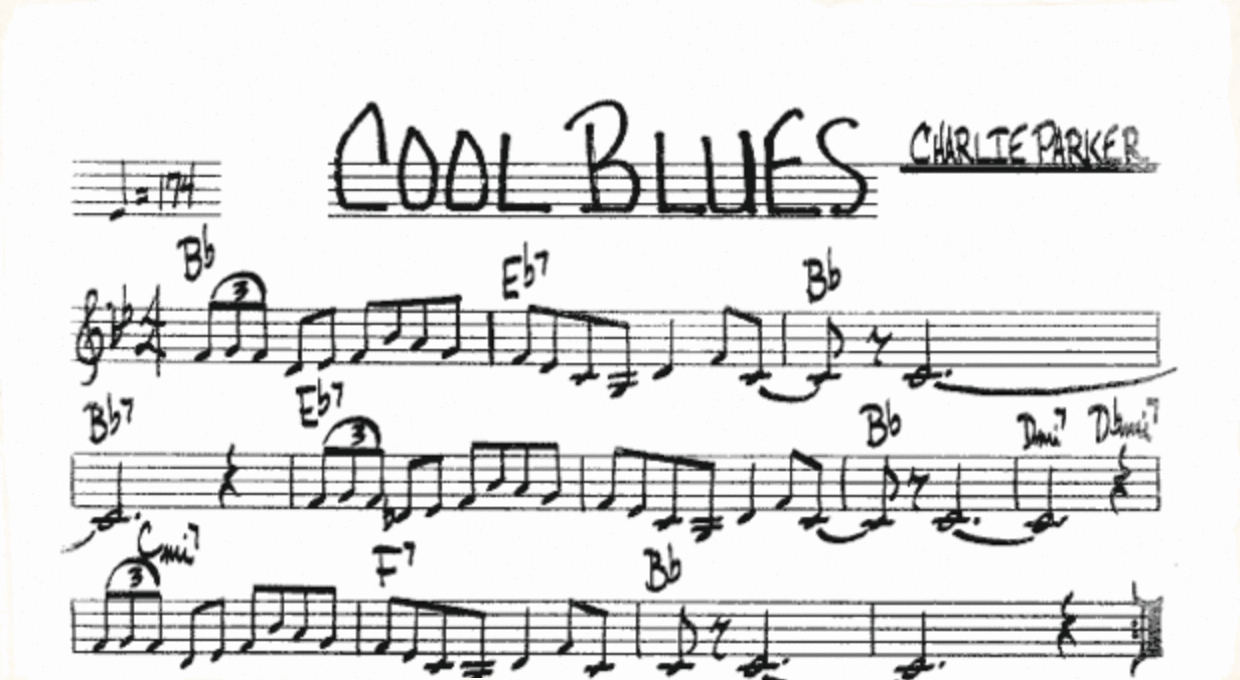 Melódia Parkerovej témy Cool Blues: Konkurencia legendy The Lick?