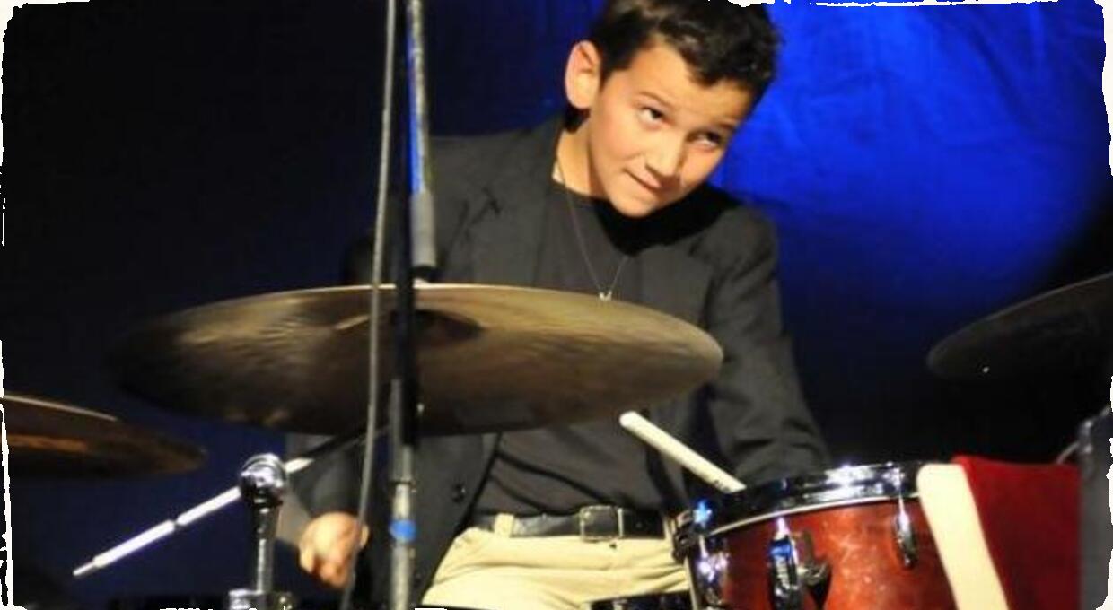 14-ročný bubeník zo Slovenska hrá po celej Európe! 