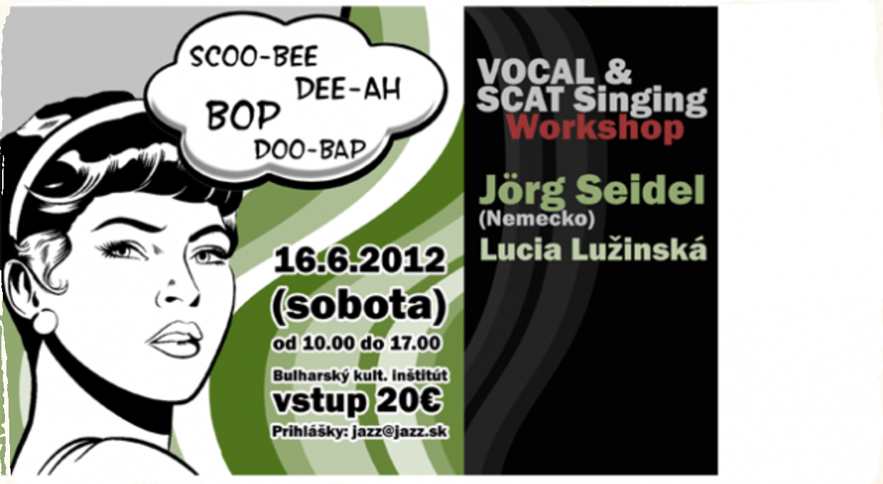Jedinečný spevácky workshop - 'Scat a technika spevu'