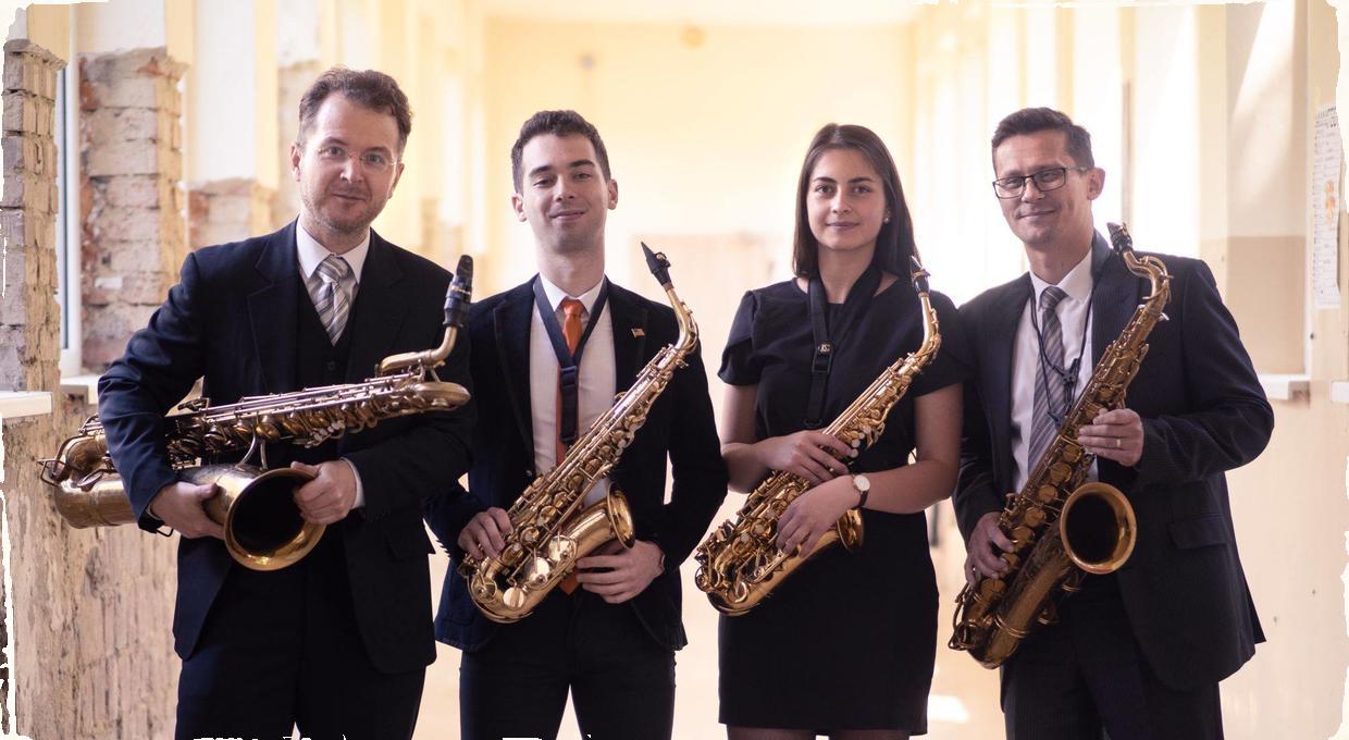 Nový názov i obsadenie: Pressburg Saxophone Quartet sa predstaví poslucháčom už tento štvrtok v Petržalke