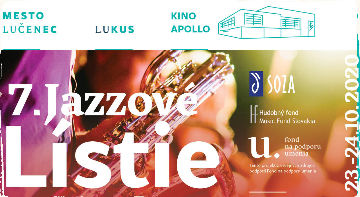 Jazzové lístie: mesto Lučenec pozýva na siedmy ročník obľúbeného jazzového festivalu