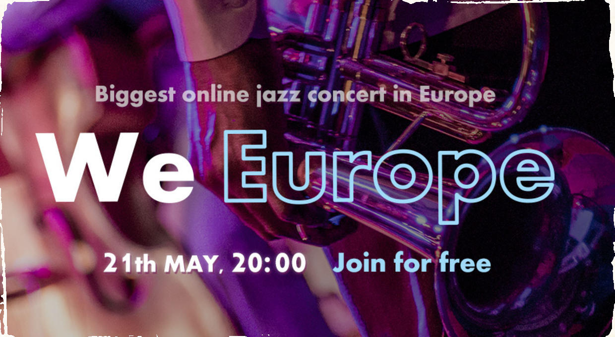 Projekt We Europe: veľký medzinárodný jazzový koncert online a zadarmo