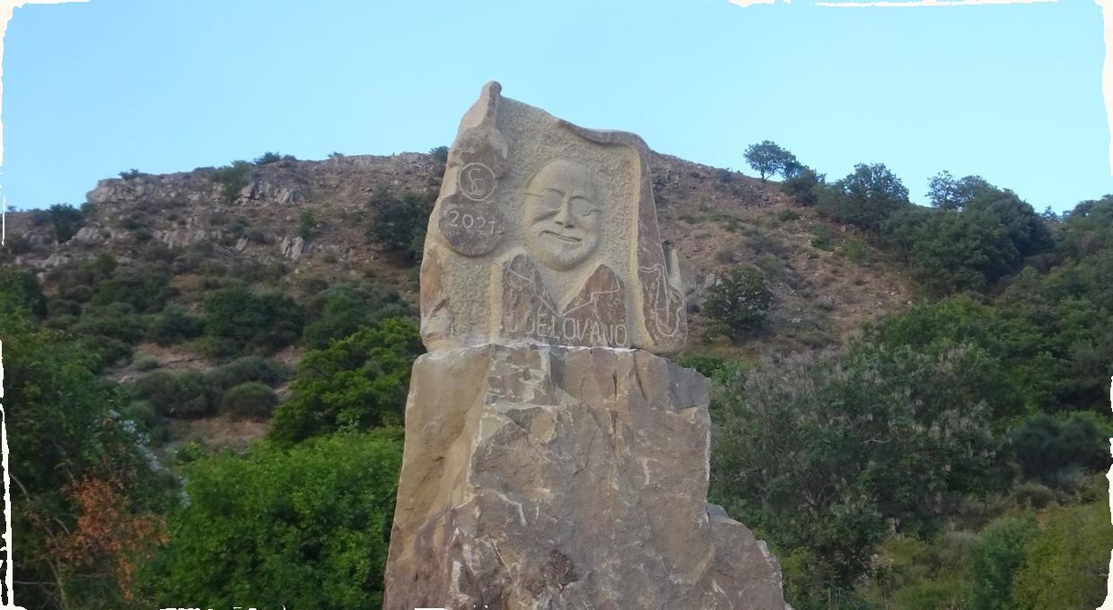 Nevídaný úspech Joa Lovana. Jeho podobizeň bola vyrytá do hory pri Sicílii.