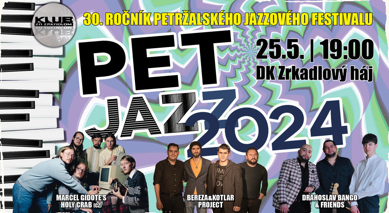 Tip na víkend: PET JAZZ bude oslavovať