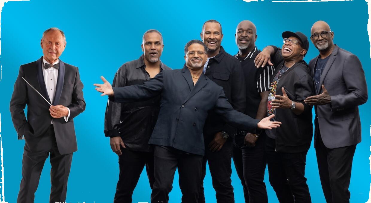 Take 6 a Rozhlasový Big Band Gustava Broma na jednom pódiu