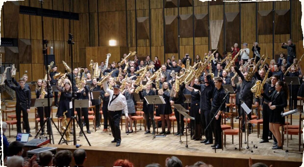 Jedinečná pocta saxofónom