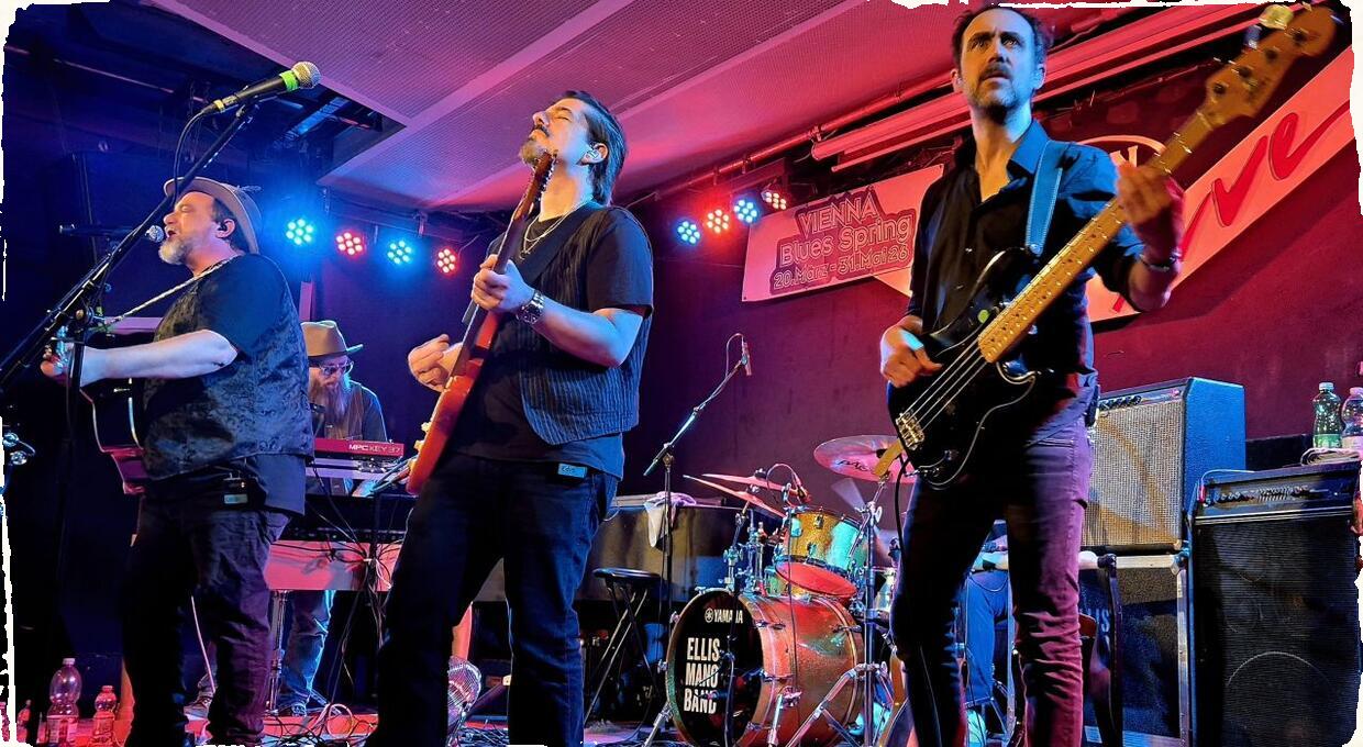 Švýcarský blues rock – Ellis Mano Band