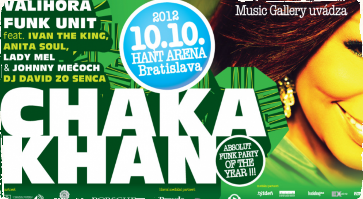 Speváčka Chaka Khan zavíta na jeseň do Bratislavy