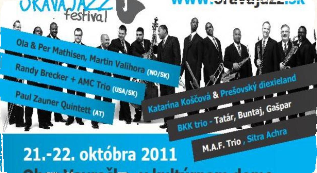 Program festivalu Orava Jazz
