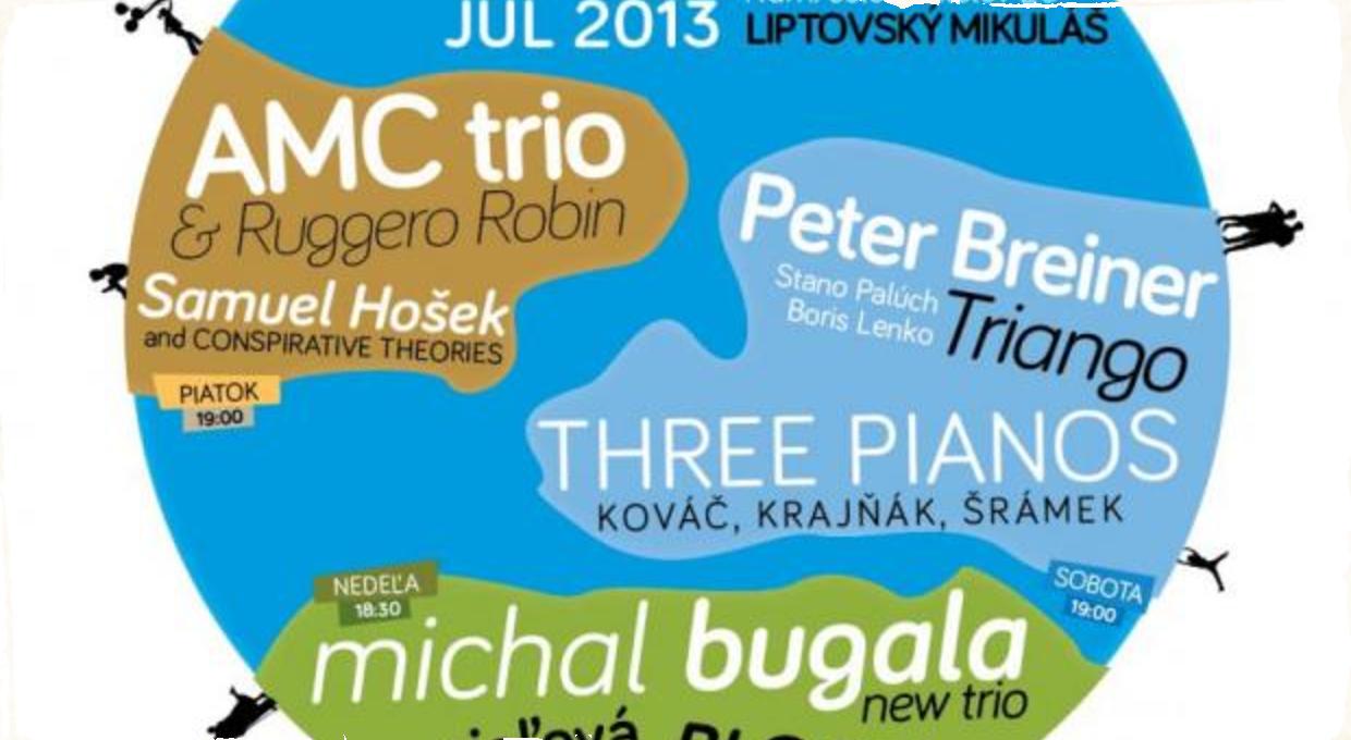 Mikulášsky Jazzový Festival 2013 predstaví aj Triango Petra Breinera, AMC Trio či Michala Bugalu