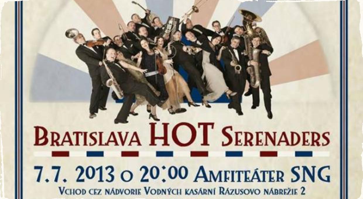 Súťaž o 3x2 lístky na Bratislava Hot Serenaders