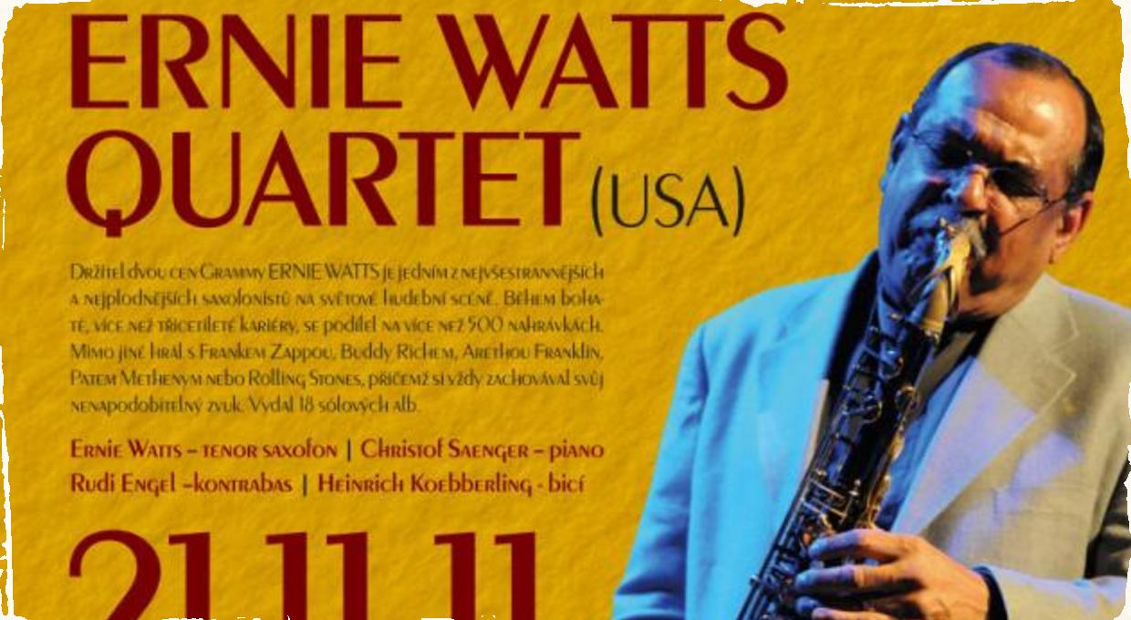 Ernie Watts na Moravia Music Festival