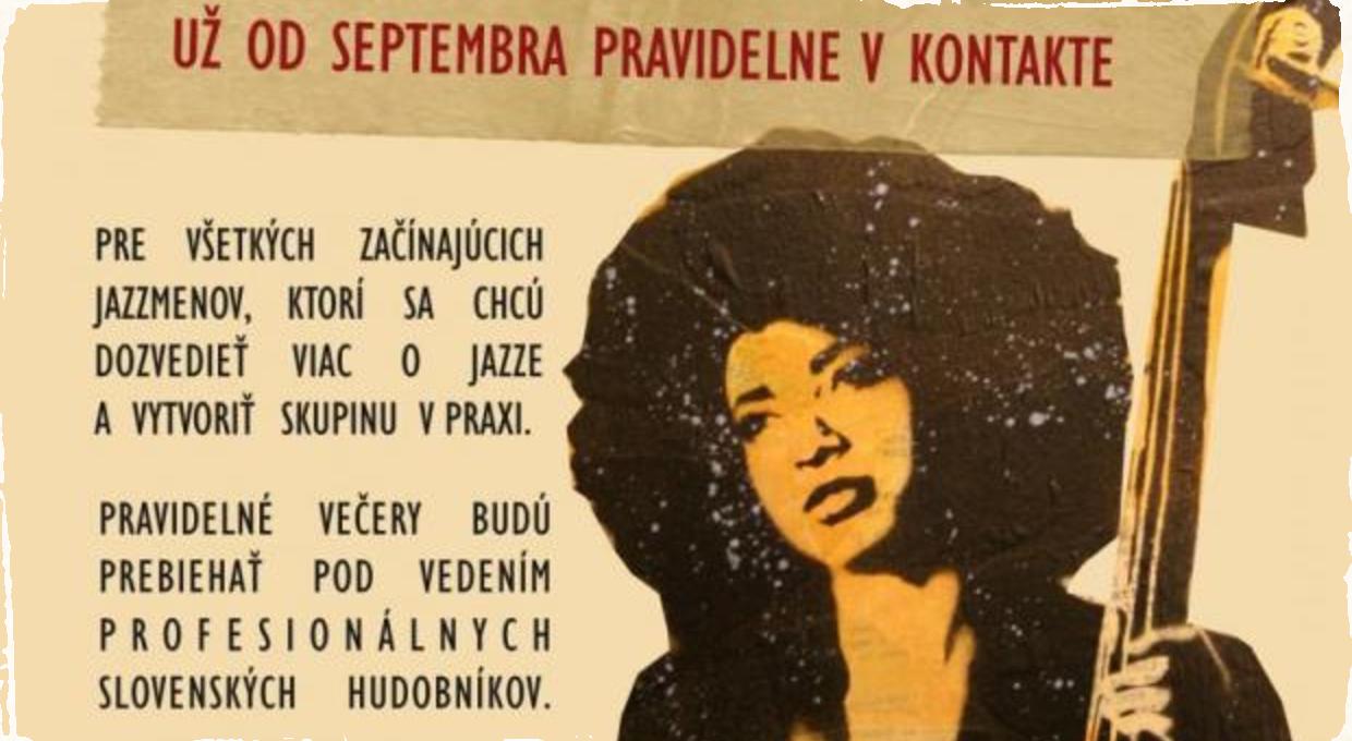 Večerné jazzové ateliéry od septembra v Bratislave