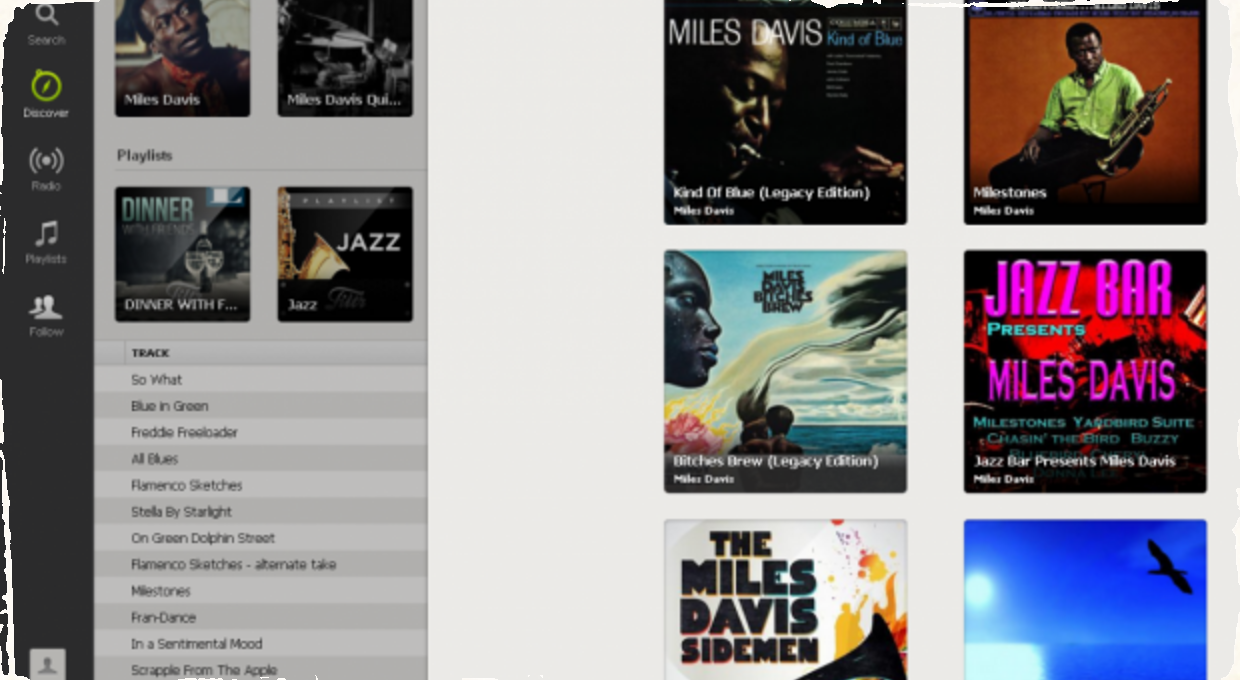 Nový hudobný server Spotify má rád jazz
