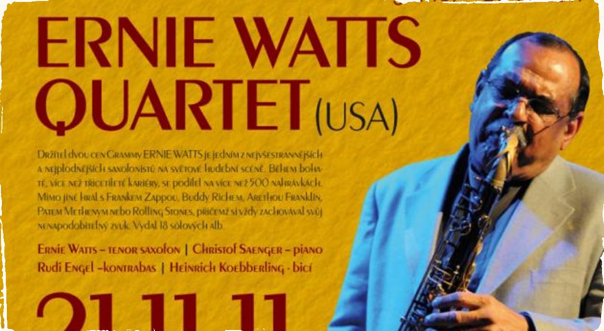 Súťaž o 2 lístky na Ernie Wattsa do Brna (21.11.2011)