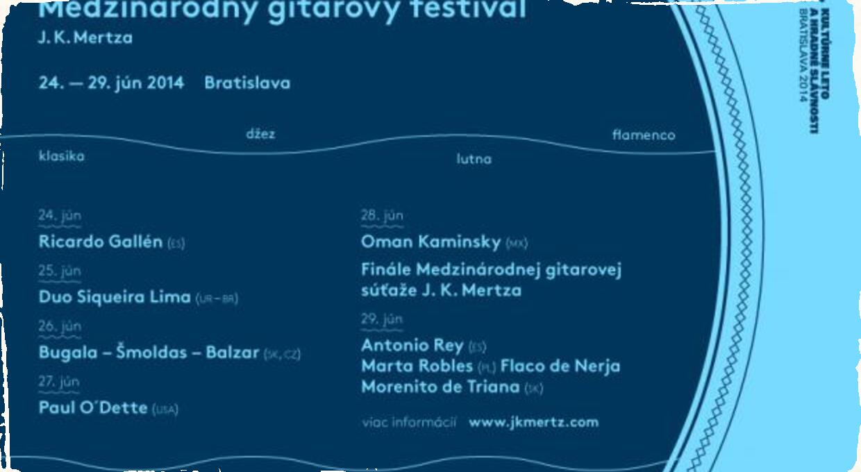Medzinárodný gitarový festival predstaví tiež jazz