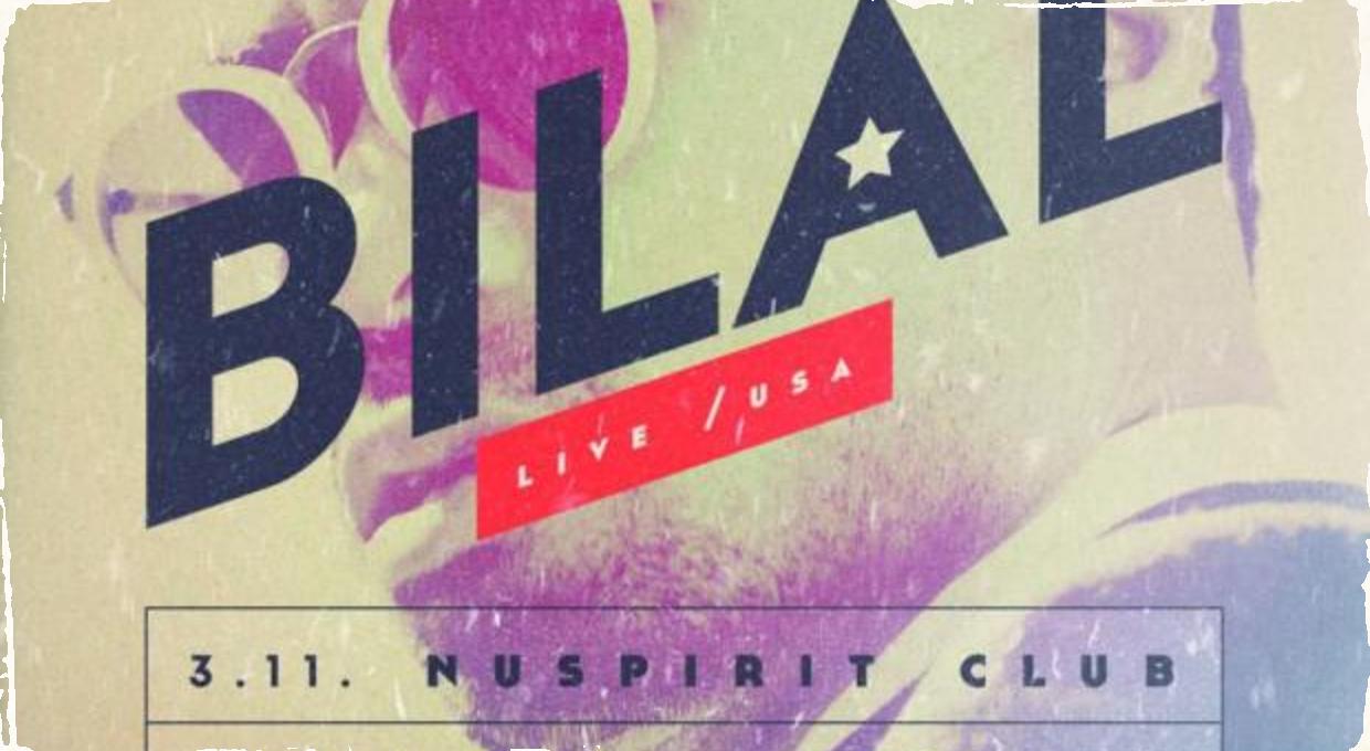 Séria In JazzWe Trust prinesie koncert Bilala, amerického kráľa neo-soulu