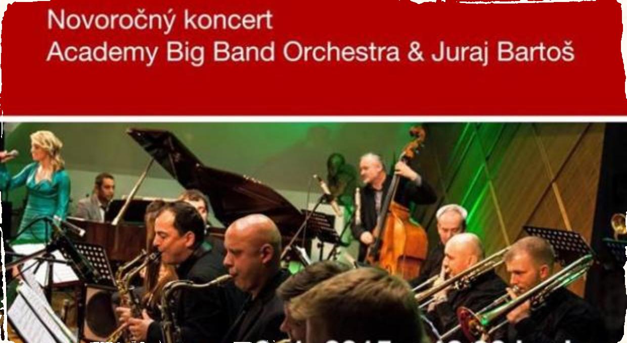 Novoročný koncert - Juraj Bartoš a Academy Big Band Orchestra v Banskej Bystrici