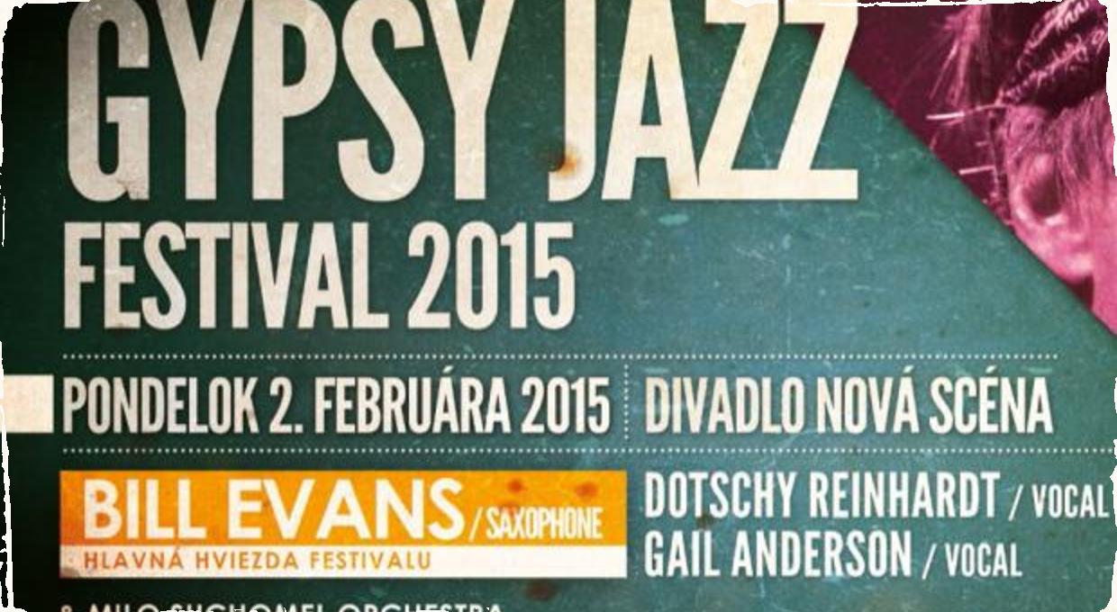Hlavnou hviezdou Gypsy Jazz Festivalu bude saxofonista Bill Evans
