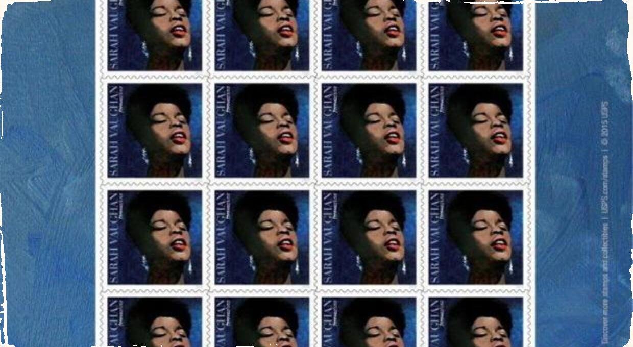 Sarah Vaughan sa objaví na amerických poštových známkach