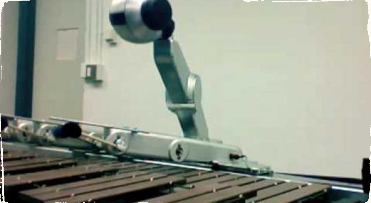 Video: improvizácia robota a človeka v jazze