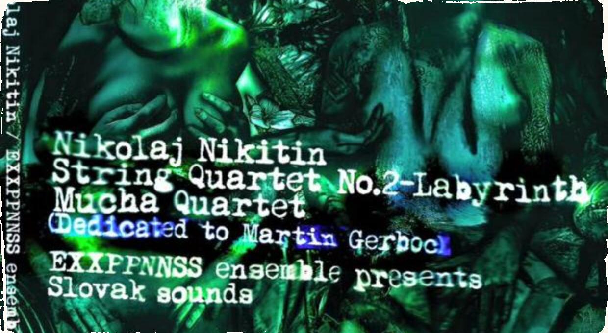 Nikolaj Nikitin, EXXPPNNSS ensemble a Martin Gerboc predstavujú album Slovak sounds