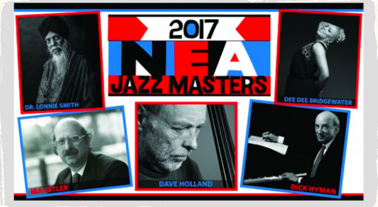 Nadácia NEA Jazz Masters zverejnila maná budúcoročných ocenených: Speváčka Dee Dee Bridgewater, basista Dave Holland a ďalší